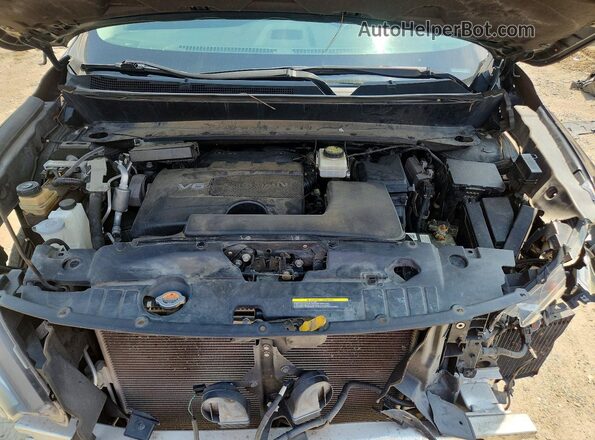 5N1DR2MM2JC631554 2018 NISSAN PATHFINDER Black Engine compartment view