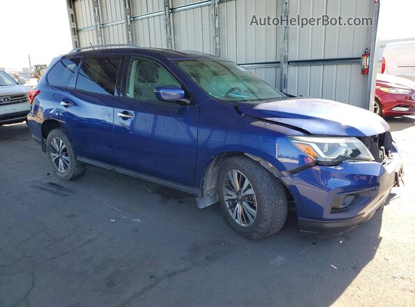 5N1DR2MM2JC632719 2018 NISSAN PATHFINDER Blue Front right