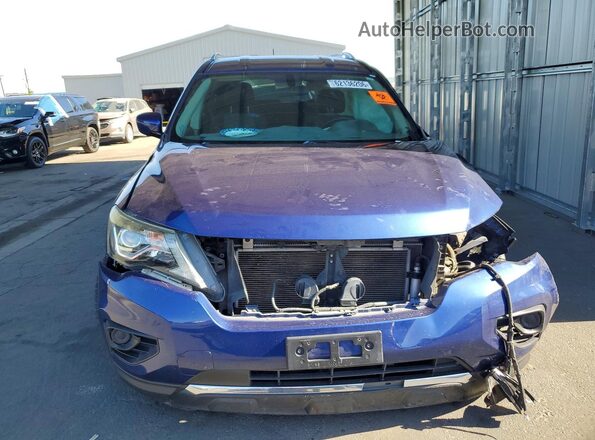 5N1DR2MM2JC632719 2018 NISSAN PATHFINDER Blue Front view