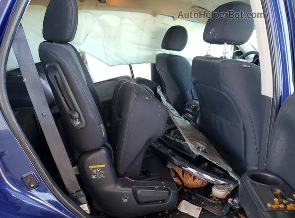5N1DR2MM2JC632719 2018 NISSAN PATHFINDER Blue Rear interior view