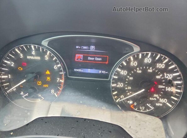 5N1DR2MM2JC632719 2018 NISSAN PATHFINDER Blue Instrument cluster view
