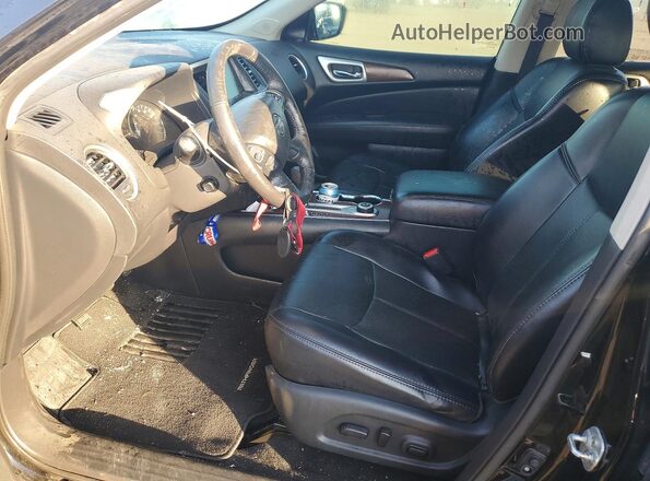 5N1DR2MM2JC651495 2018 NISSAN PATHFINDER Black Սալոնի դիմացի տեսք