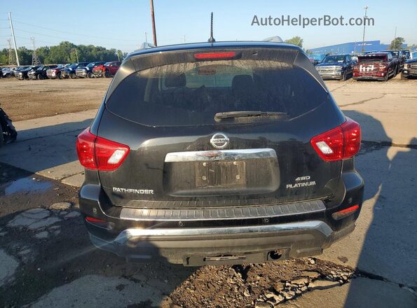 5N1DR2MM2JC651495 2018 NISSAN PATHFINDER Black Հետևի տեսք