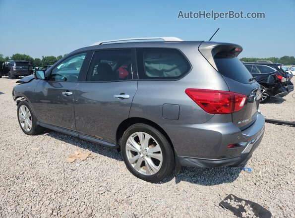 5N1DR2MM2JC673190 2018 NISSAN PATHFINDER Gray Հետևի ձախ