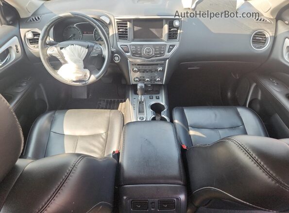 5N1DR2MM2JC673190 2018 NISSAN PATHFINDER Gray Առջևի վահանակի տեսք