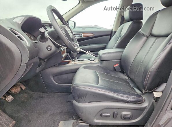 5N1DR2MM2JC677126 2018 NISSAN PATHFINDER Gray წინა სალონის ხედი