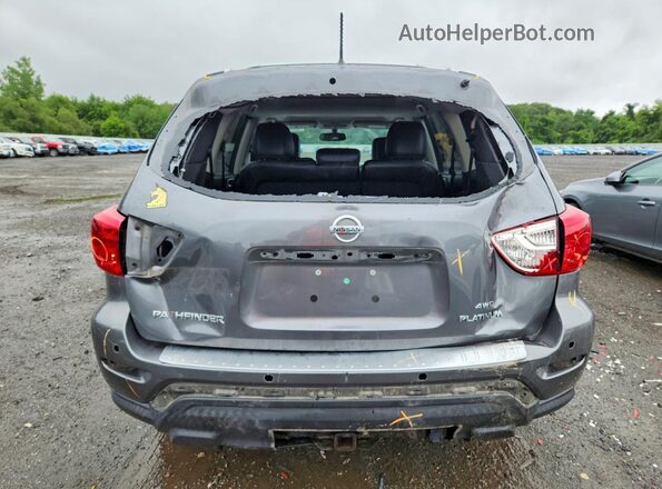 5N1DR2MM2JC677126 2018 NISSAN PATHFINDER Gray უკანა ხედი
