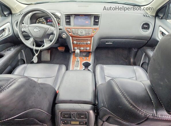 5N1DR2MM2JC677126 2018 NISSAN PATHFINDER Gray წინა პანელის ხედი
