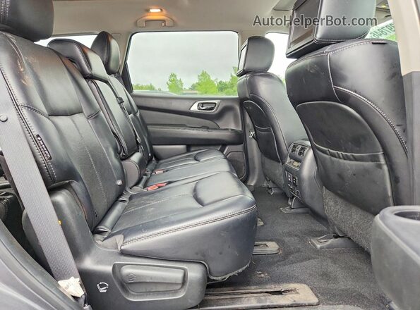 5N1DR2MM2JC677126 2018 NISSAN PATHFINDER Gray უკანა სალონის ხედი