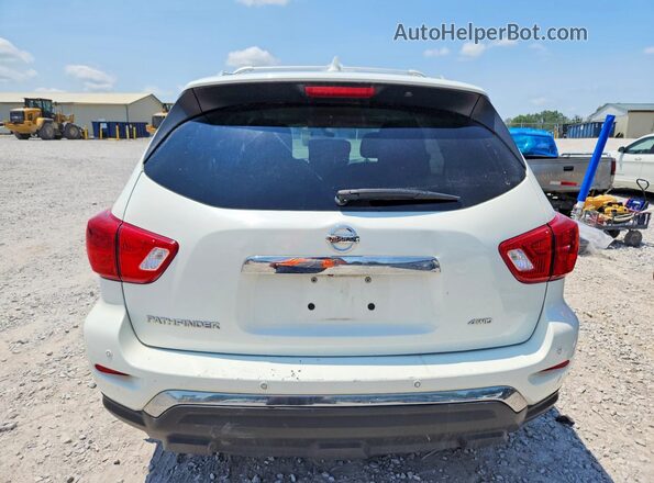 5N1DR2MM2KC606073 2019 NISSAN PATHFINDER White Vista trasera