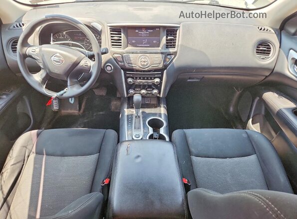 5N1DR2MM2KC606073 2019 NISSAN PATHFINDER White Vista del salpicadero