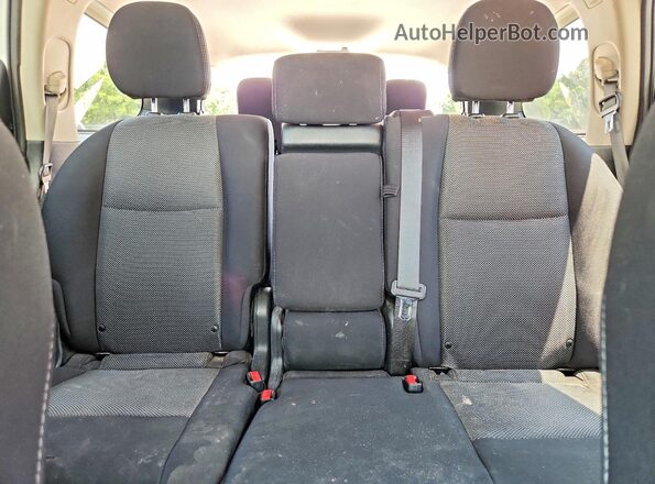 5N1DR2MM2KC606073 2019 NISSAN PATHFINDER White Vista de los asientos traseros