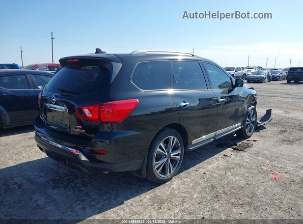 5N1DR2MM2KC609362 2019 NISSAN PATHFINDER Black Задня права чверть