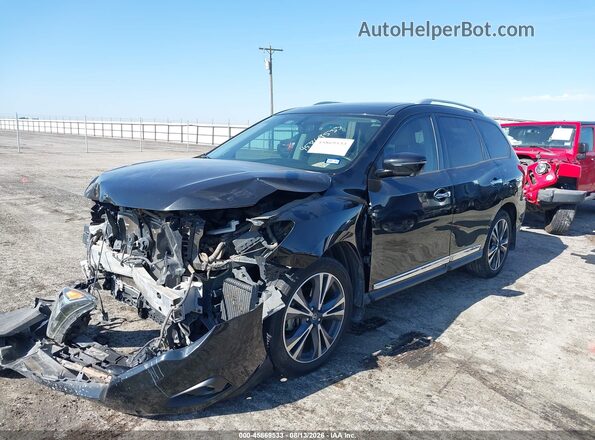 5N1DR2MM2KC609362 2019 NISSAN PATHFINDER Black Передня ліва чверть