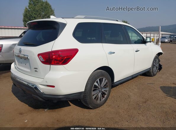 5N1DR2MM2KC613119 2019 NISSAN PATHFINDER White უკანა მარჯვენა