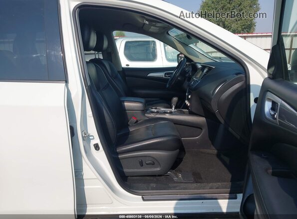 5N1DR2MM2KC613119 2019 NISSAN PATHFINDER White წინა სალონის ხედი