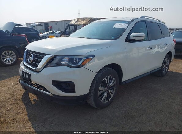 5N1DR2MM2KC613119 2019 NISSAN PATHFINDER White წინა მარცხენა ხედი სამი მეოთხედიდან