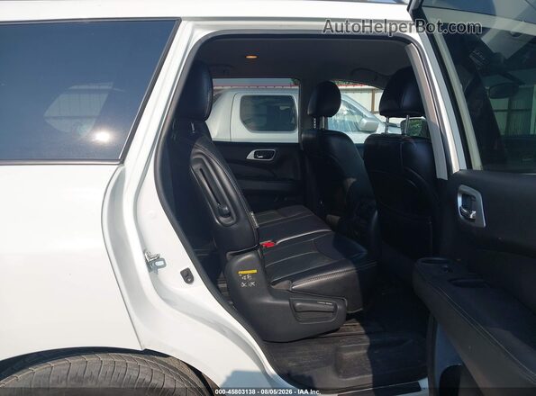 5N1DR2MM2KC613119 2019 NISSAN PATHFINDER White VIN კოდის სტიკერის ხედი