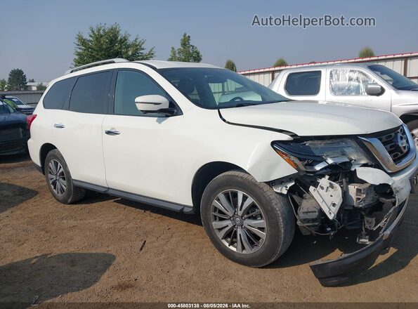 5N1DR2MM2KC613119 2019 NISSAN PATHFINDER White უკანა სალონის ხედი