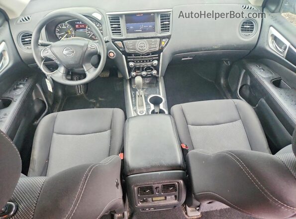 5N1DR2MM2KC650929 2019 NISSAN PATHFINDER Gray Vista del salpicadero