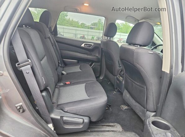5N1DR2MM2KC650929 2019 NISSAN PATHFINDER Gray Vista interior trasera