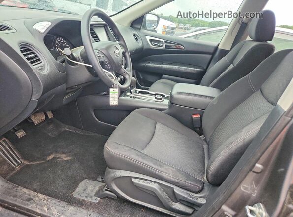 5N1DR2MM2KC650929 2019 NISSAN PATHFINDER Gray Vista interior delantera