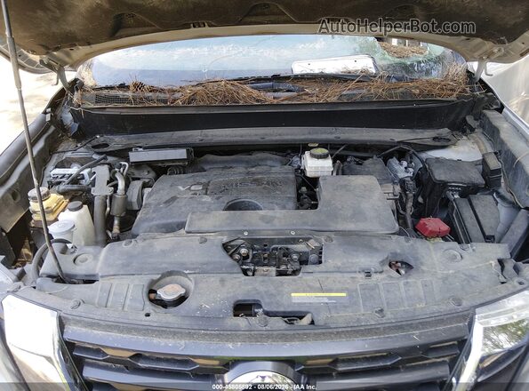 5N1DR2MM3HC629659 2017 NISSAN PATHFINDER Silver Widok z tyłu