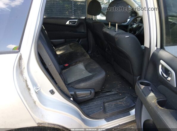 5N1DR2MM3HC629659 2017 NISSAN PATHFINDER Silver Widok naklejki z numerem VIN