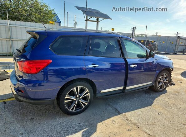 5N1DR2MM3HC633386 2017 NISSAN PATHFINDER Blue უკანა მარჯვენა
