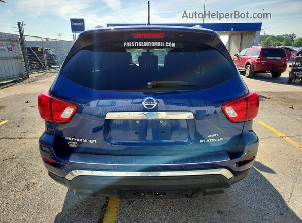 5N1DR2MM3HC633386 2017 NISSAN PATHFINDER Blue უკანა ხედი