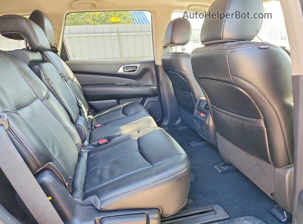 5N1DR2MM3HC633386 2017 NISSAN PATHFINDER Blue უკანა სალონის ხედი