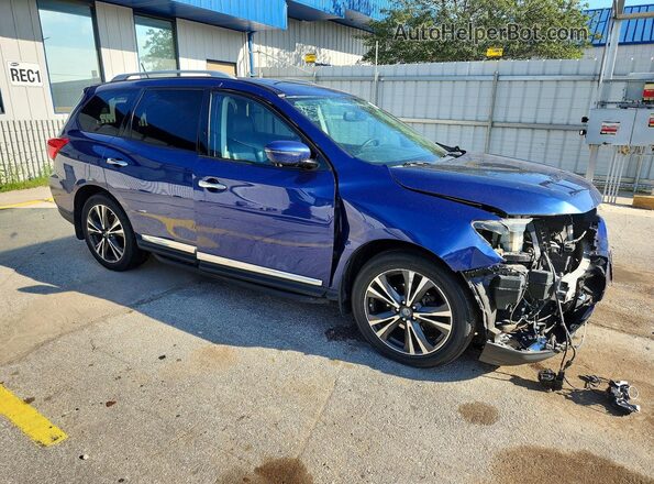 5N1DR2MM3HC633386 2017 NISSAN PATHFINDER Blue წინა მარჯვენა