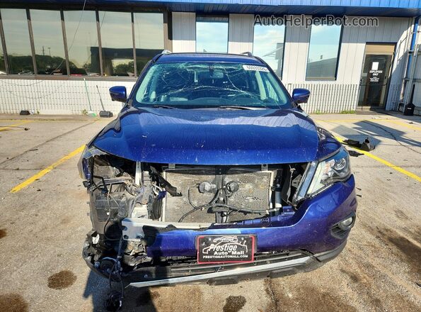 5N1DR2MM3HC633386 2017 NISSAN PATHFINDER Blue წინა ხედი