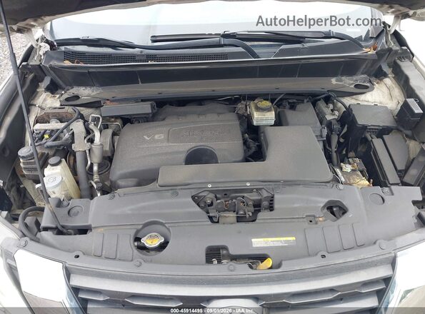 5N1DR2MM3HC681423 2017 NISSAN PATHFINDER White Vista trasera