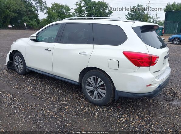 5N1DR2MM3HC681423 2017 NISSAN PATHFINDER White Trasero izquierdo
