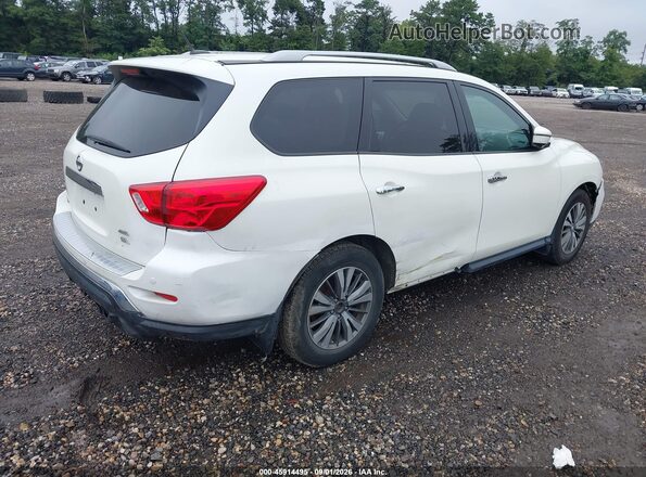 5N1DR2MM3HC681423 2017 NISSAN PATHFINDER White Trasero derecho