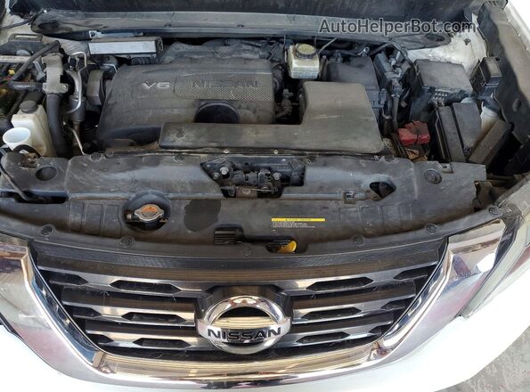 5N1DR2MM3HC693331 2017 NISSAN PATHFINDER White Շարժիչի բաժամունքի տեսք