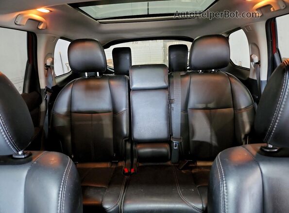 5N1DR2MM3JC609353 2018 NISSAN PATHFINDER Burgundy უკანა სავარძლების ხედი