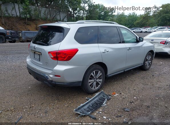 5N1DR2MM3JC611765 2018 NISSAN PATHFINDER Silver Trasero derecho
