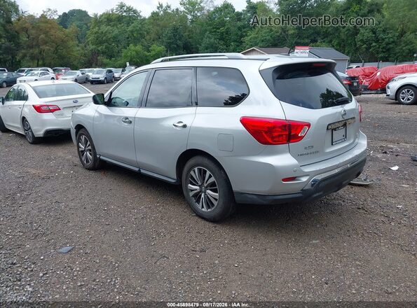 5N1DR2MM3JC611765 2018 NISSAN PATHFINDER Silver Trasero izquierdo