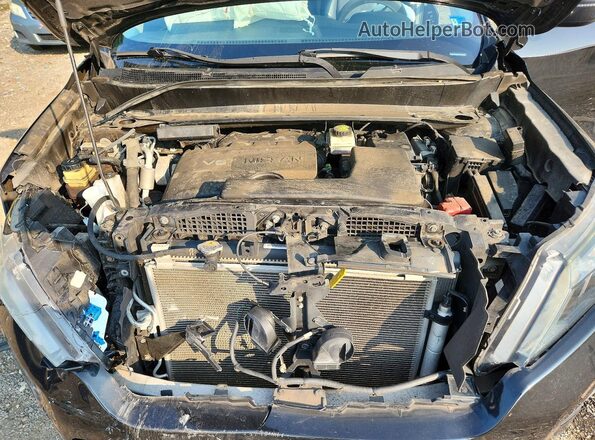 5N1DR2MM3JC615573 2018 NISSAN PATHFINDER Black Вид підкапотного простору