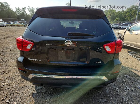 5N1DR2MM3JC615573 2018 NISSAN PATHFINDER Black Вид ззаду