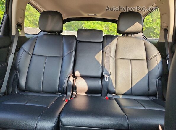 5N1DR2MM3JC615573 2018 NISSAN PATHFINDER Black Вид задніх сидінь