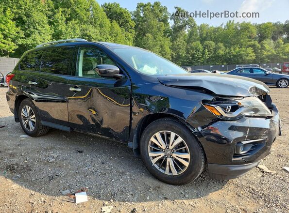5N1DR2MM3JC615573 2018 NISSAN PATHFINDER Black Передня права чверть