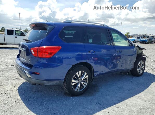 5N1DR2MM3JC636021 2018 NISSAN PATHFINDER Blue Rear right