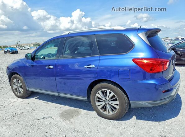 5N1DR2MM3JC636021 2018 NISSAN PATHFINDER Blue Rear left