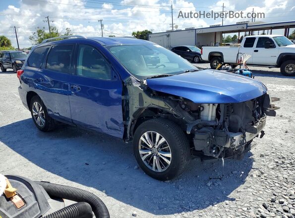 5N1DR2MM3JC636021 2018 NISSAN PATHFINDER Blue Front right