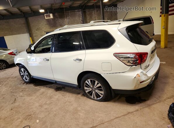 5N1DR2MM3JC678379 2018 NISSAN PATHFINDER White უკანა მარცხენა