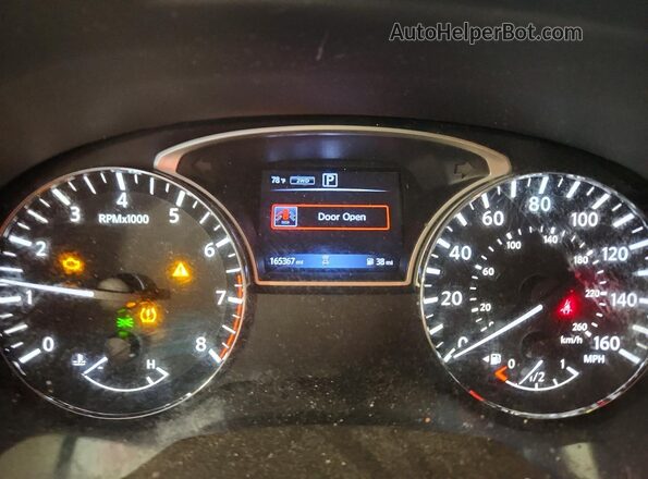 5N1DR2MM3JC678379 2018 NISSAN PATHFINDER White ხელსაწყოთა პანელის ხედი