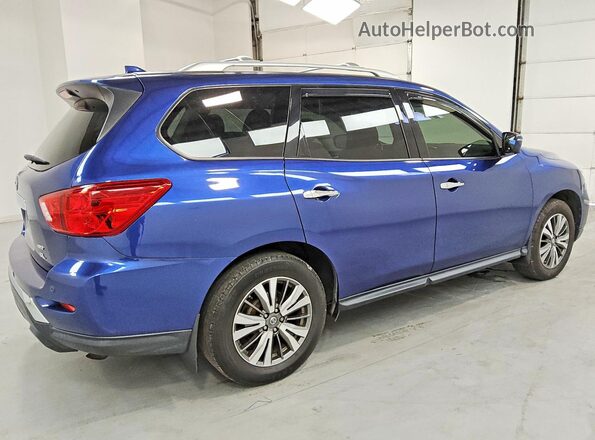 5N1DR2MM3KC588313 2019 NISSAN PATHFINDER Blue Задня права чверть